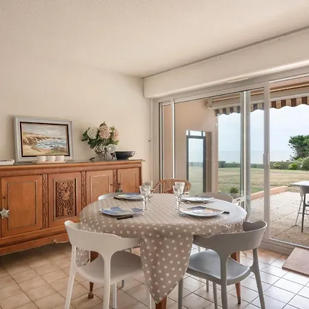 Rez-de-terrasse Face Pour 4 Personnes Lägenhet Pornic